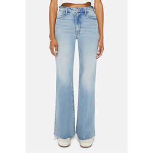 Mother Superior Women's Blue The Hustler Roller Fray Jeans Size 32 NWOT